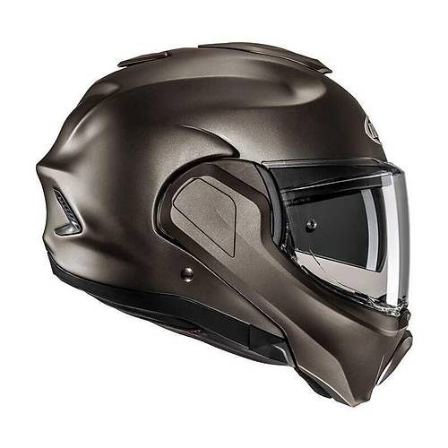 Hjc F100 Kask Semi Flat Titanium