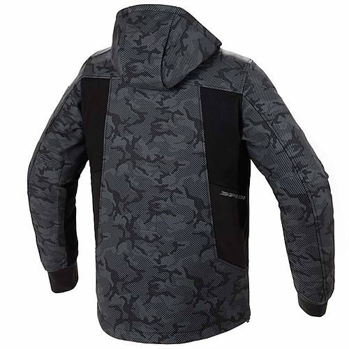 Spidi Hoodie Armor Evo Tekstil Kamuflaj Klk Motosiklet Montu