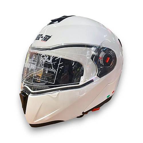 BEYAZ ENE AILIR MOTOSKLET KASK