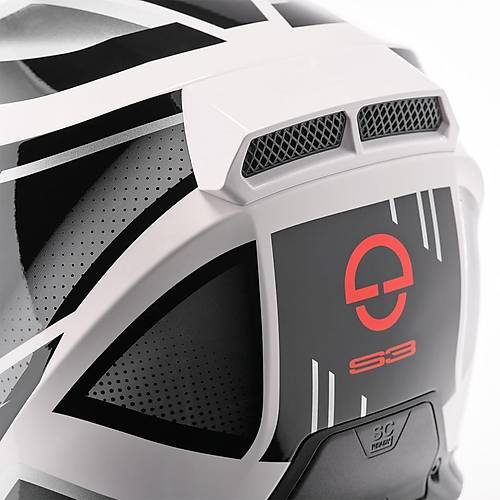 SCHUBERTH S3 STORM SILVER KAPALI MOTOSKLET KASKI
