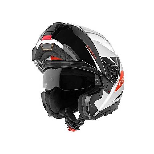 SCHUBERTH C5 ECLIPSE RED ENE AILIR MOTOSKLET KASKI