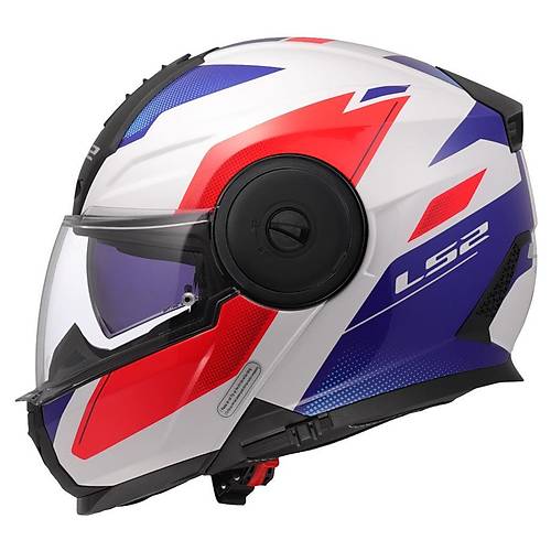 LS2 Scope 2 Duria Beyaz-Mavi-Krmz Kask