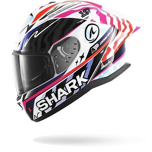 Shark Skwal Cup Speed Fancy Beyaz Siyah Turuncu Kapal� Kask