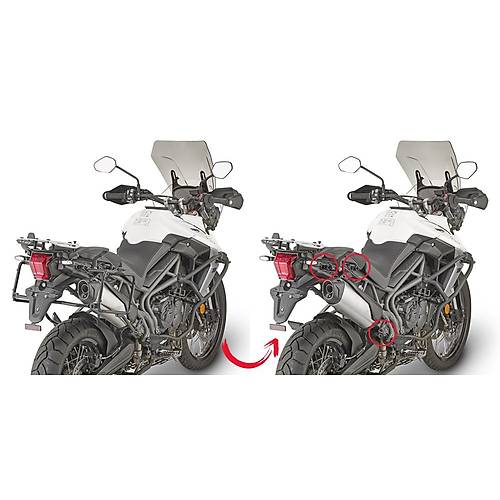 GIVI PLR6413 TRIUMPH TIGER 800 XC - 800 XR (18-19) YAN �ANTA TA�IYICI