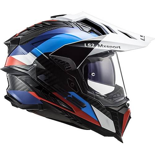 LS2 EXPLORER C KARBON FRONTIER S�YAH-MAV� KASK