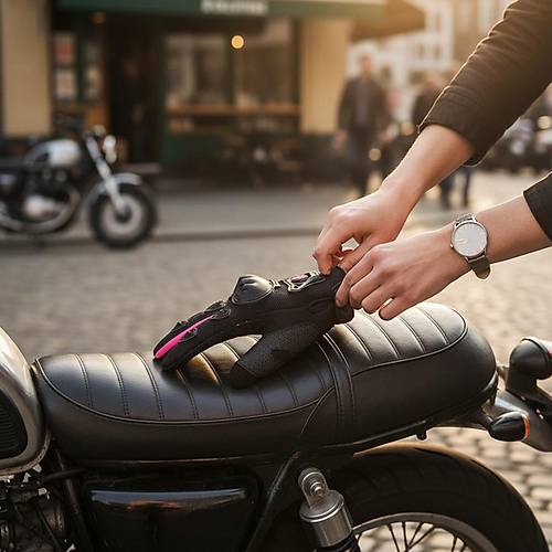 Scoyco Mc29W Kadn Korumal Eldiven Pembe