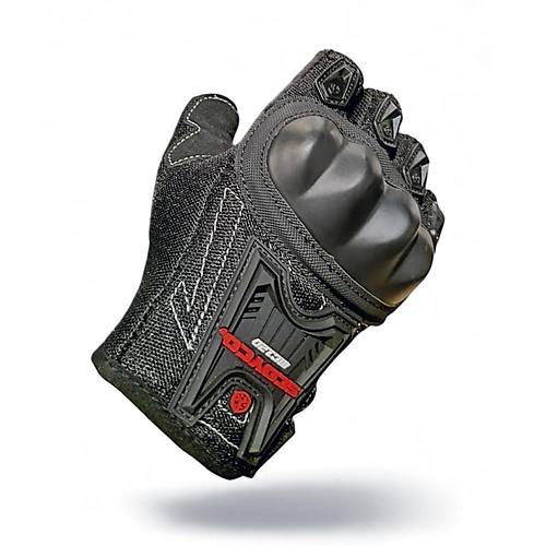 Scoyco Mc12-D Korumal Ksa Motosiklet Eldiveni Siyah