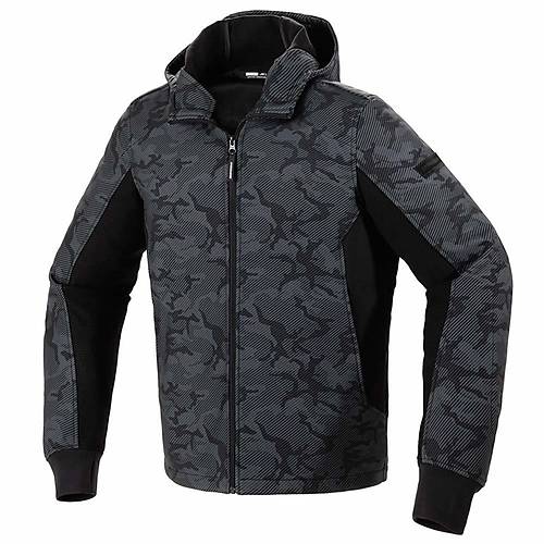 Spidi Hoodie Armor Evo Tekstil Kamuflaj Klk Motosiklet Montu