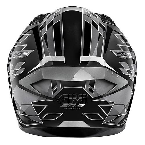 GIVI 50.9 ASSAULT S�YAH-TITANIUM-GR� KASK