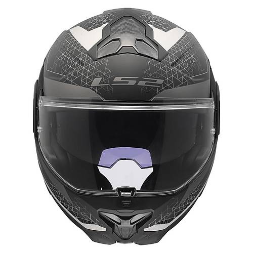 LS2 Advant 2 Astral Mat Gri-Siyah ene Alr Kask