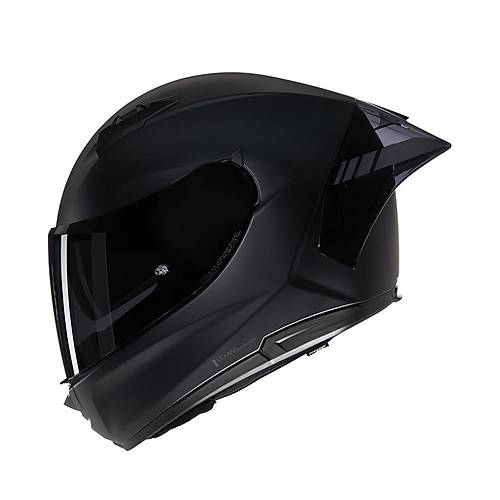 NOLAN N60-6 SPORT CLASSICO 302 MAT SYAH SYAH CAM KAPALI KASK