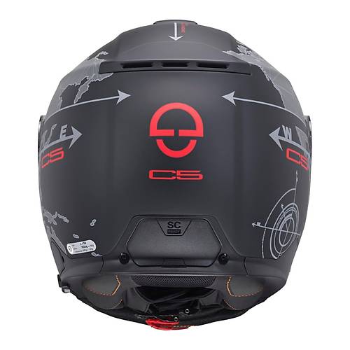 Schuberth C5 Globe Siyah ene Alr Kask