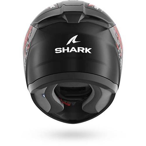 Shark Ridill 2 Speed Vib Mat Siyah Antrasit K�rm�z� Kapal� Kask