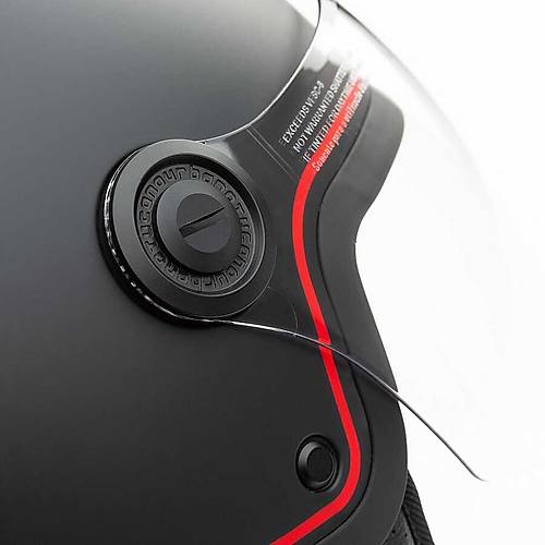 TUCANO URBANO EL JETTIN 6.0 YARIM KASK MILAN SKYLINE MAT S�YAH