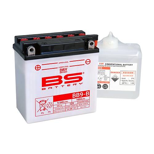 BS BATTERY BB9-B (DRY) Motosiklet Aks