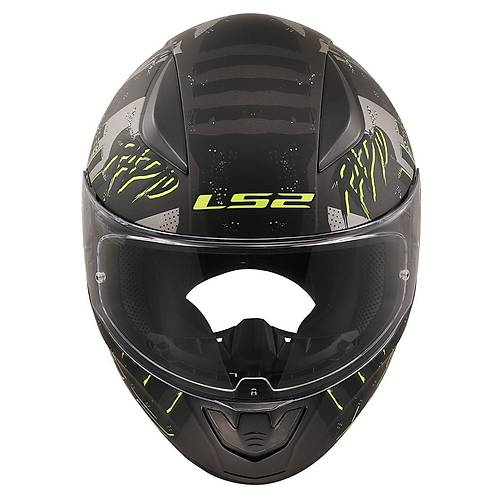 LS2 Rapid 2 Pirates Titanium Kapal Kask