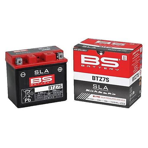 BS BATTERY BTZ7S-SLA MOTOS�KLET AK�