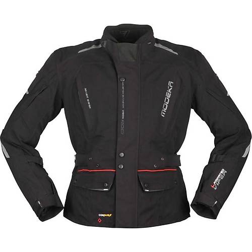 Modeka Viper Lt Waterproof Ceket Siyah