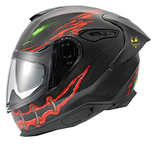 NEXX Y.100R NIGHT RIDER MAT S�YAH KASK