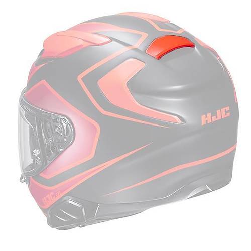 HJC F71 KASK ARKA HAVALANDIRMA METAL SYAH
