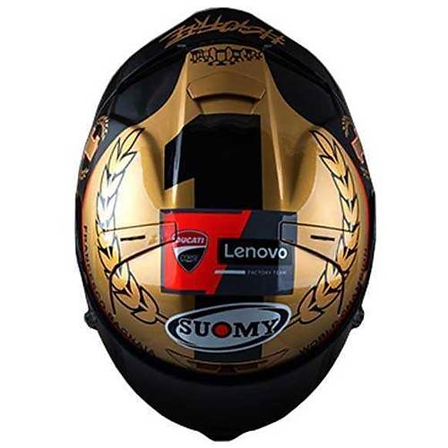 Suomy SR-GP Pecco Bagnaia World Champion 2022 Gold Limited Edition Kapal Kask