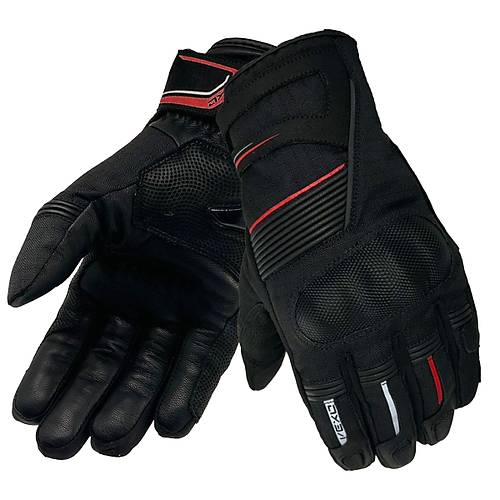 Vexo North H2O Motosiklet Eldiveni Krmz