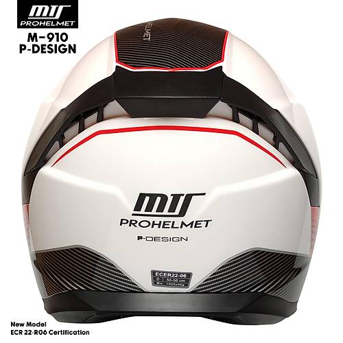 MTS 910 P-Design Whited Kapal Kask