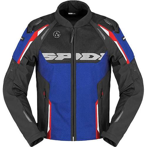 Spidi Race Warrior 2 Net Yazl�k Ceket Siyah Mavi