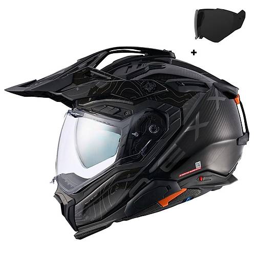 NEXX X.WED 3 FURKA KARBON S�YAH-GR� KASK