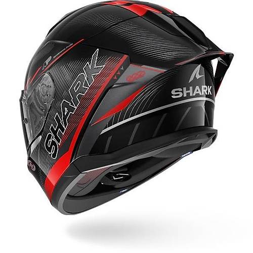 SHARK SKWAL CUP SPEED TECH S�YAH KIRMIZI GR� KAPALI KASK