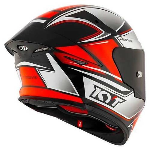 KYT TT-REVO KASK TOURIST RED FLUO