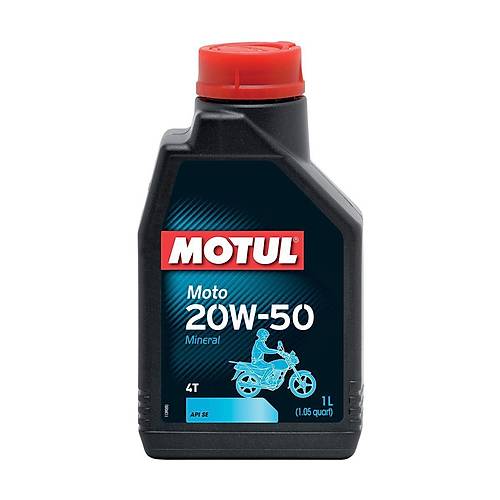 Motul Moto 20W50 4T 1 LT Motosiklet Ya