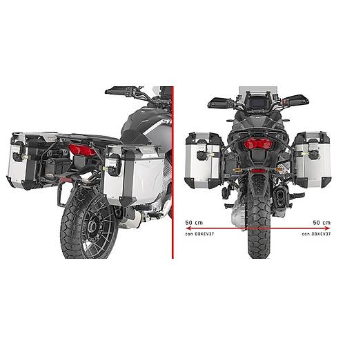 GIVI PLO8208CAM MOTO GUZZI STELVIO 1000 (24-26) YAN �ANTA TA�IYICI