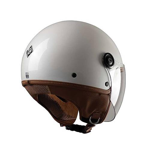 TUCANO URBANO EL JETTIN 6.0 YARIM KASK PARLAK �NC� BEYAZI