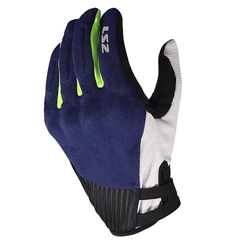 Ls2 Dart 2 Evo Eldiven Mavi-Neon Sar�