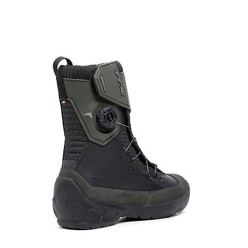 TCX Infinity 3 Mid Military Yeil Motosiklet izmesi