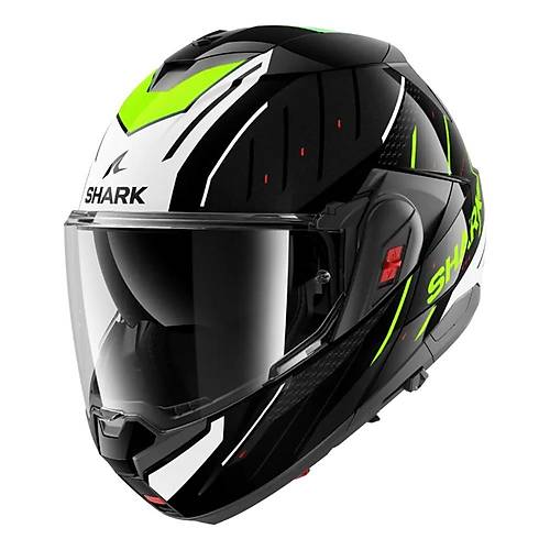 Shark Oxo Rydger Siyah Beyaz Sar ene Alr Kask