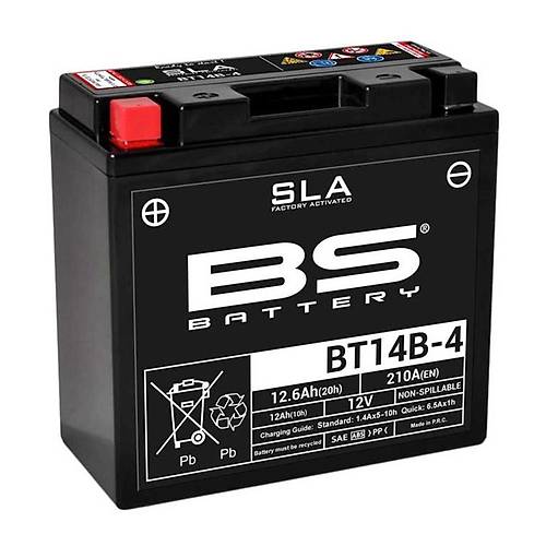 BS BATTERY BT14B-4 (SLA) MOTOSKLET AK