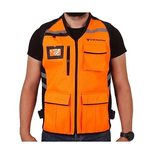 VENOM TURUNCU REFLEKT�F YELEK