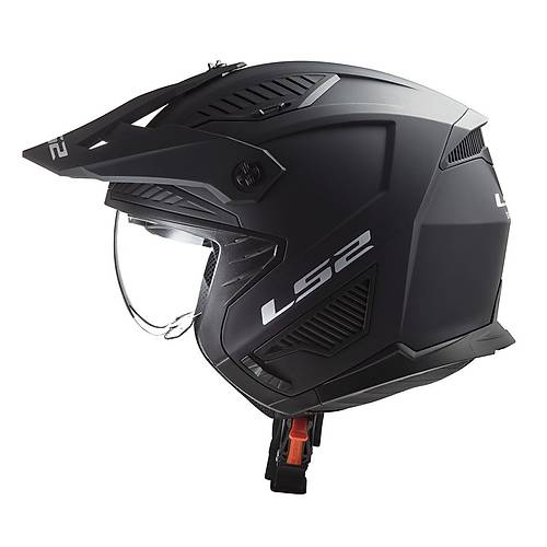 LS2 DRIFTER MAT S�YAH KASK