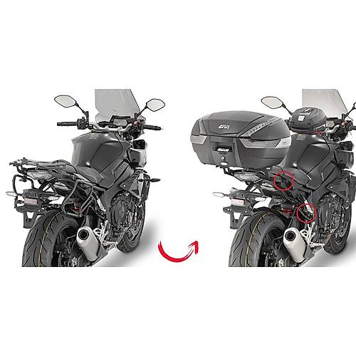 GIVI PLXR2129 YAMAHA MT-10 (16-21) YAN �ANTA TA�IYICI