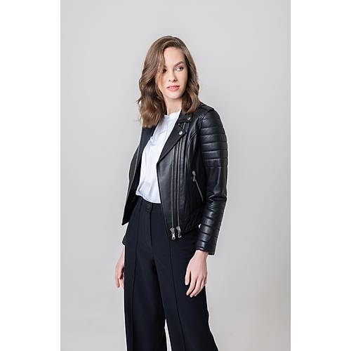 ARWEN KADIN S�YAH DER� KORUMALI MONT