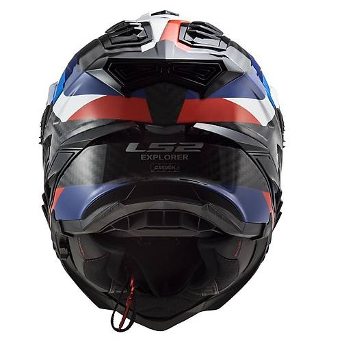 LS2 EXPLORER C KARBON FRONTIER S�YAH-MAV� KASK