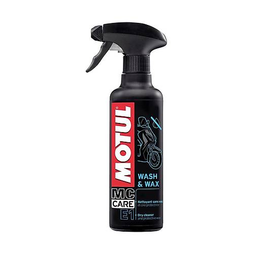 Motul E1 Wash & Wax Susuz Temizleyici Sprey 400 ML