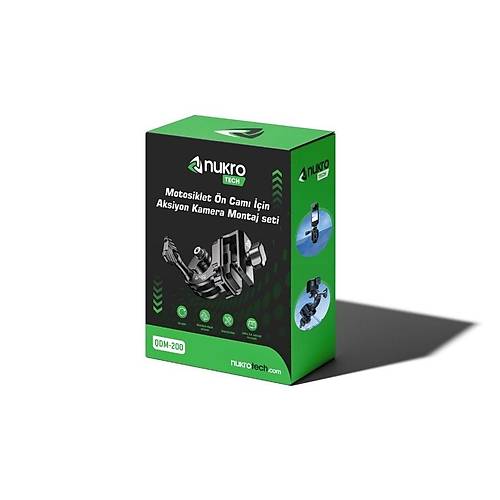 Nukrotech Motosiklet �n Cam Aksiyon Kamera Montaj Seti