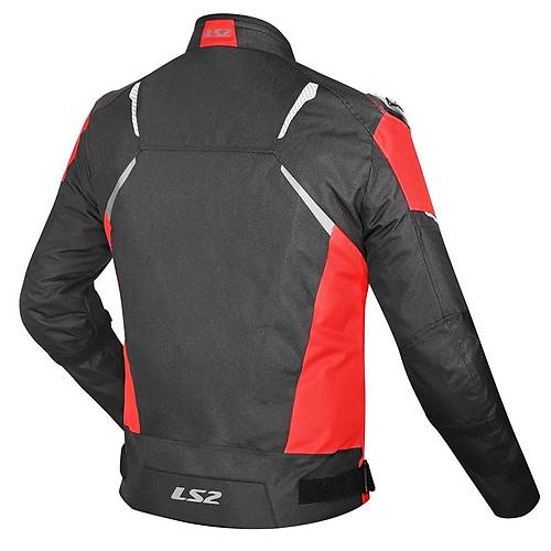 LS2 Zoom Erkek Motosiklet Mont Siyah-Krmz