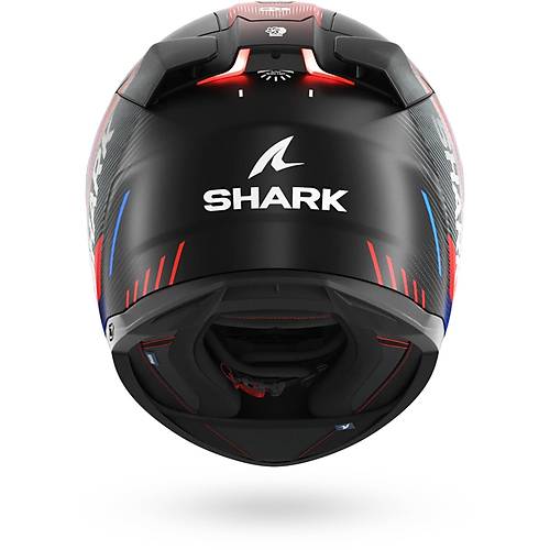 Shark Skwal i3 Speed Tech Mat Siyah K�rm�z� Mavi Kapal� Kask