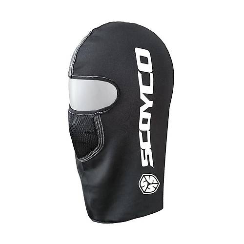 SCOYCO TERMAL SYAH BALAKLAVA- MOTOSKLET MASKE