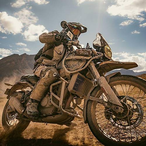 Modeka Panamericana II Waterproof Haki-Bej 4 Mevsim Motosiklet Montu