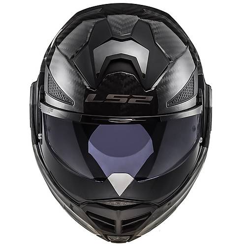 LS2 ADVANT X KARBON S�YAH KASK